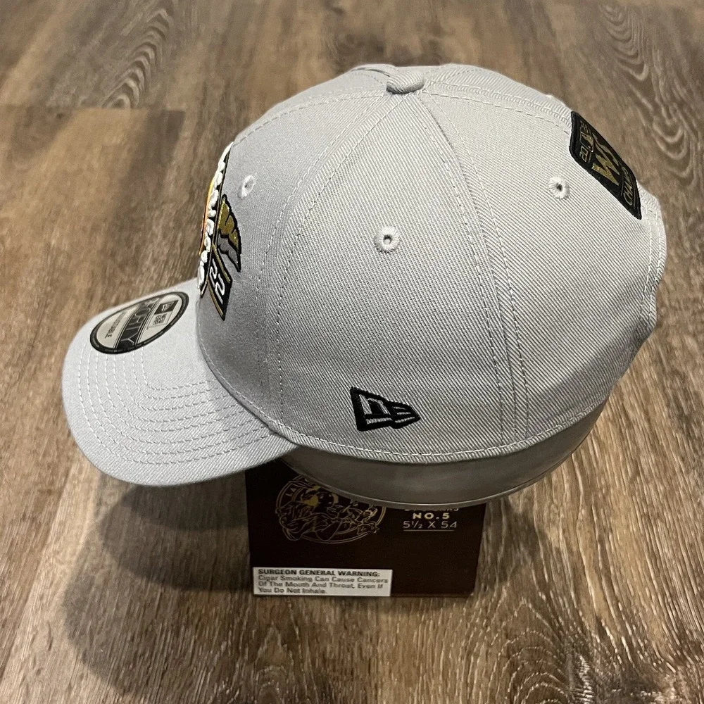 New Era Houston Astros Snapback Hat Gray Black‎ 2022 World Series Champ 49Forty
